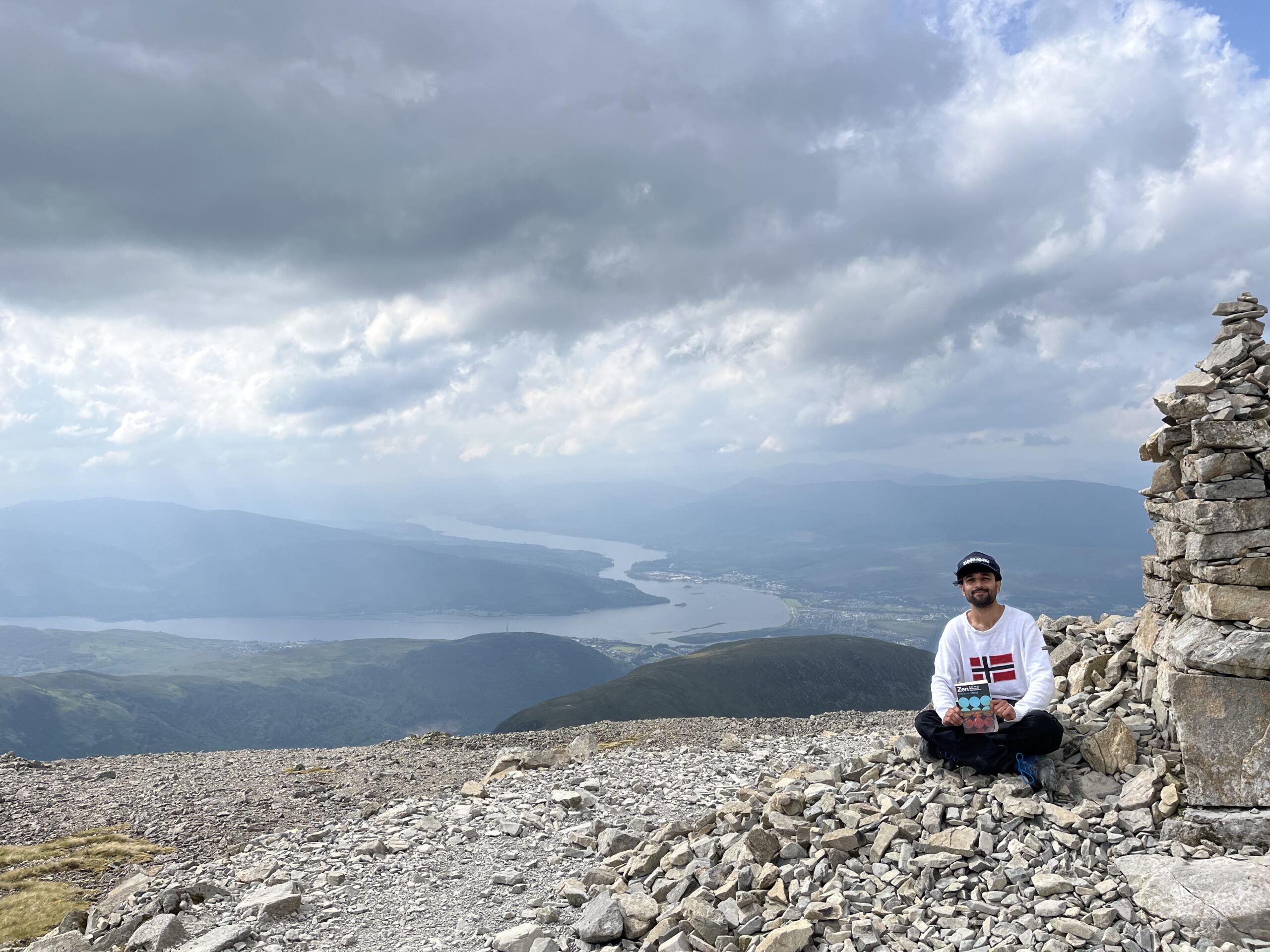 Book above the clouds