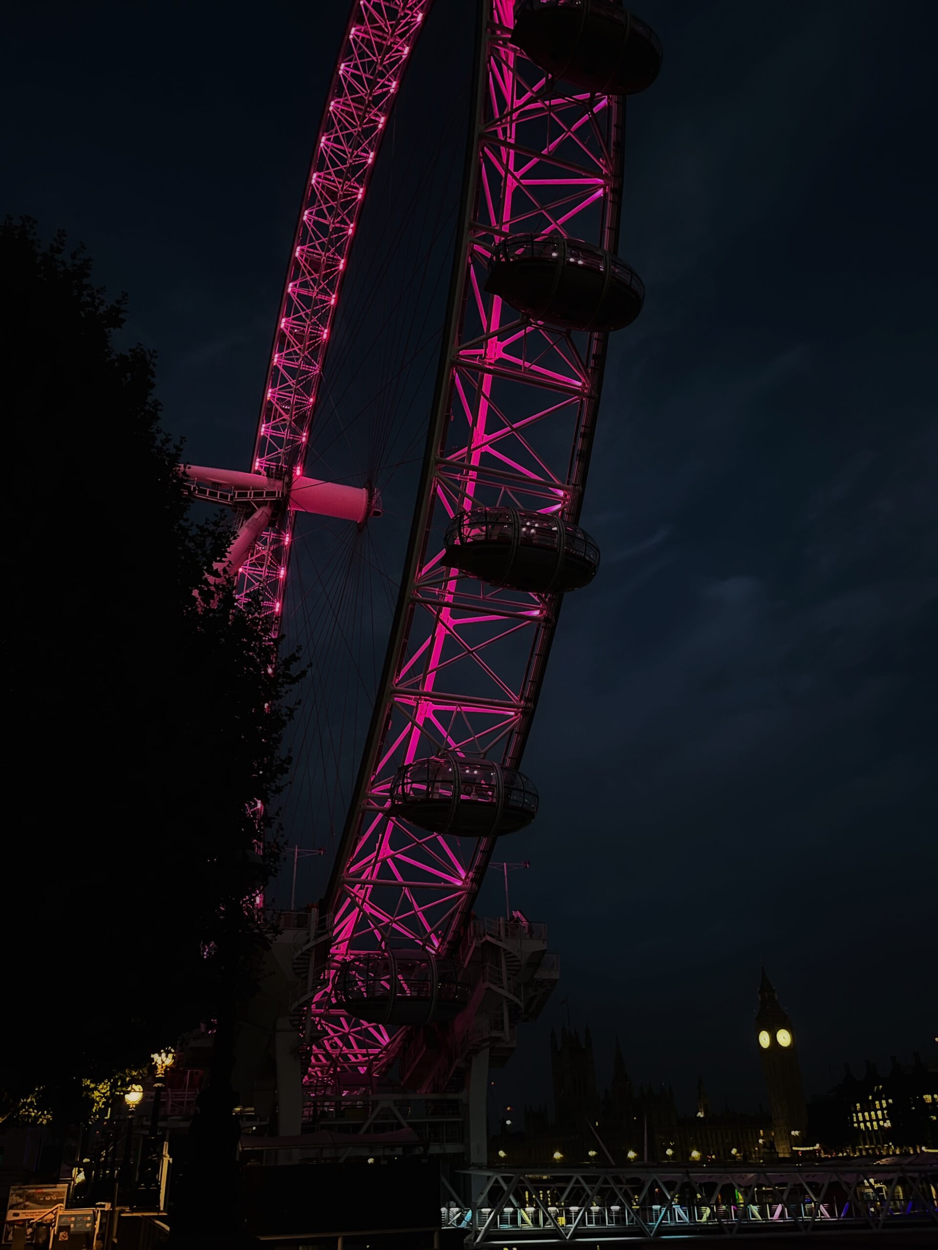 London Eye night