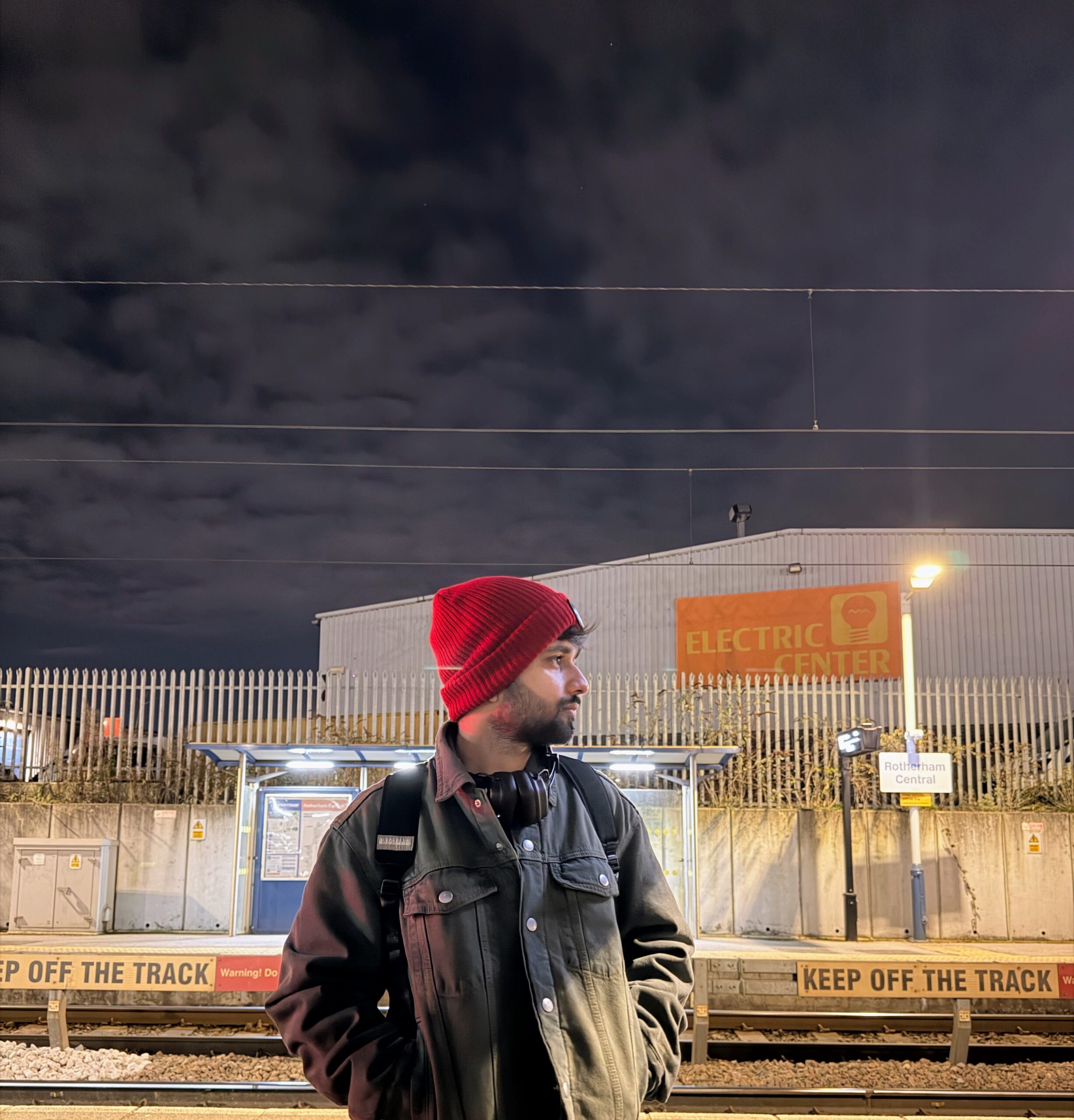 Train station portrait