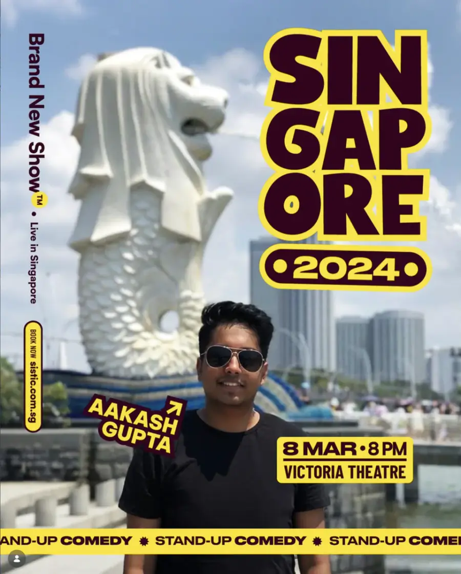 Singapore show poster